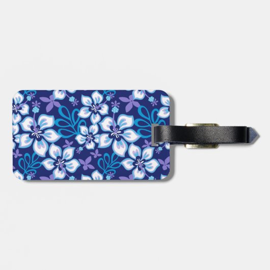 SURF van oerwoud (BLUE COMBO) Bagagelabel (Achterkant horizontaal)