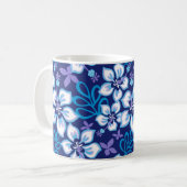 SURF van oerwoud (BLUE COMBO) Koffiemok (Voorkant links)