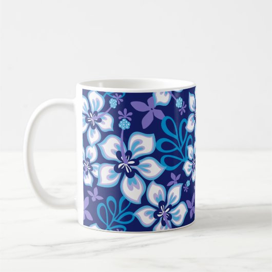 SURF van oerwoud (BLUE COMBO) Koffiemok (Links)