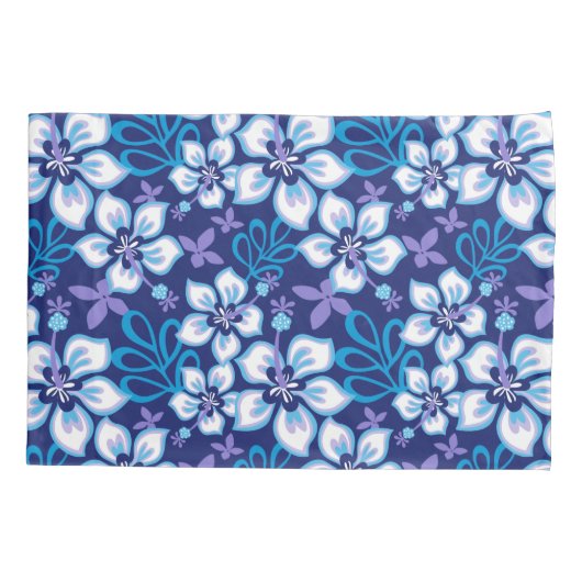 SURF van oerwoud (BLUE COMBO) Kussensloop (Achterkant-Links)