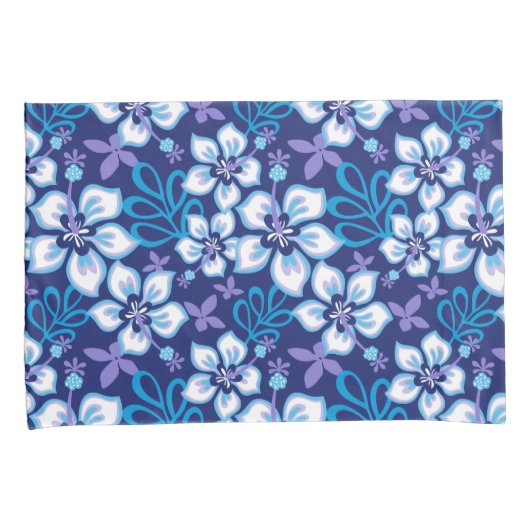 SURF van oerwoud (BLUE COMBO) Kussensloop (Voorkant-Rechts)