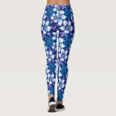 SURF van oerwoud (BLUE COMBO) Leggings (Achterkant)