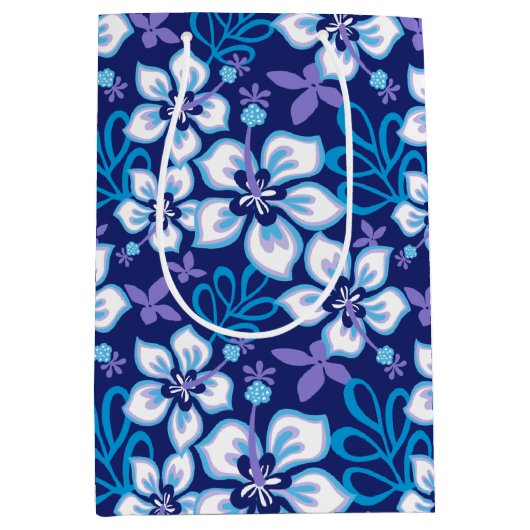 SURF van oerwoud (BLUE COMBO) Medium Cadeauzakje (Voorkant)