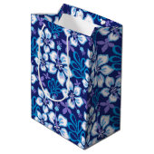 SURF van oerwoud (BLUE COMBO) Medium Cadeauzakje (Achterkant Gekanteld)