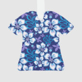 SURF van oerwoud (BLUE COMBO) Ornament (achterkant)