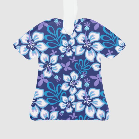 SURF van oerwoud (BLUE COMBO) Ornament (voorkant)
