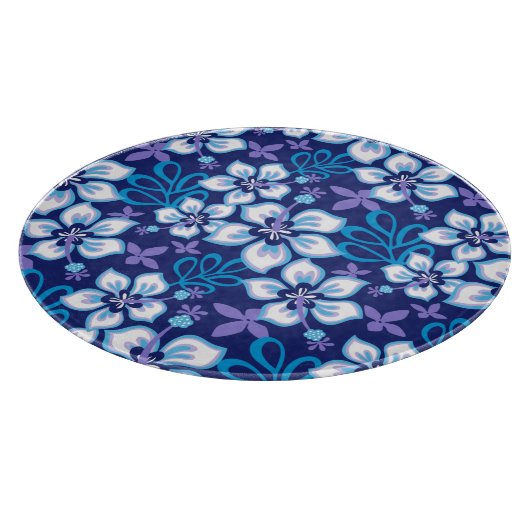 SURF van oerwoud (BLUE COMBO) Snijplank (Hoek)