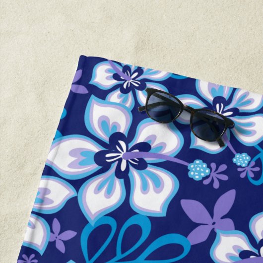 SURF van oerwoud (BLUE COMBO) Strandlaken (In situ)