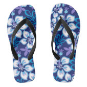 SURF van oerwoud (BLUE COMBO) Teenslippers (Voetbed)