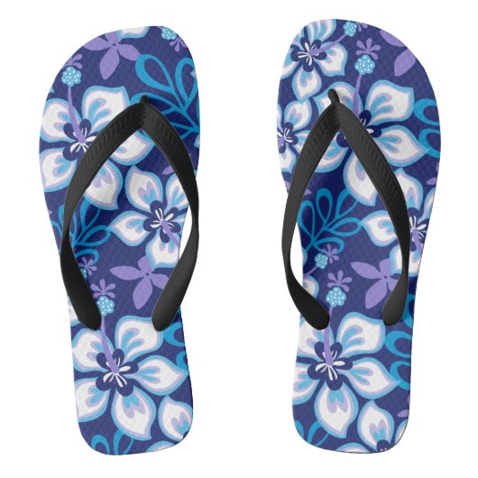SURF van oerwoud (BLUE COMBO) Teenslippers (Voetbed)
