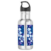 SURF van oerwoud (BLUE COMBO) Waterfles (Achterkant)
