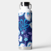 SURF van oerwoud (BLUE COMBO) Waterfles (Voorkant)