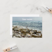 surf van zeegarend en zee kaart (Voorkant / Achterkant in situ)