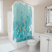 Surf Vibes Beach Surfers Douchegordijn (In situ)