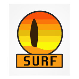Surf Vibes Foto Afdruk