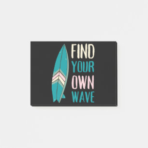 Surf Vind Je Eigen Golfplank Post-it® Notes
