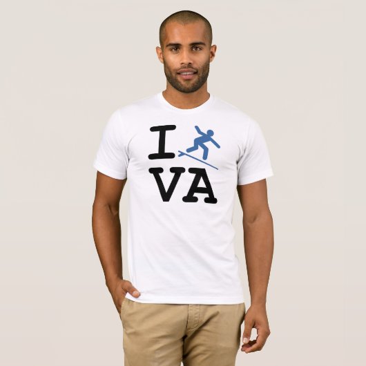 Surf Virginia T-shirt (Voorkant volledig)