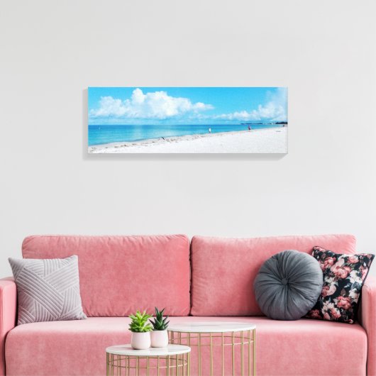 Surf Vist Canvas afdrukken (Insitu (Woonkamer))