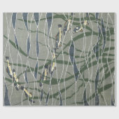 Surf Vist Ocean Underwater Kelp Cadeaupapier (Vlak)