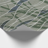 Surf Vist Ocean Underwater Kelp Cadeaupapier (Hoek)