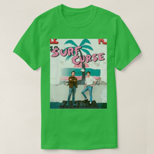 Surf vloek schilderontwerp t-shirt (Design voorkant)