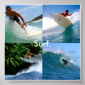 surf voor het leven poster (Voorkant)