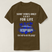 Surf voor het leven t-shirt (Design voorkant)