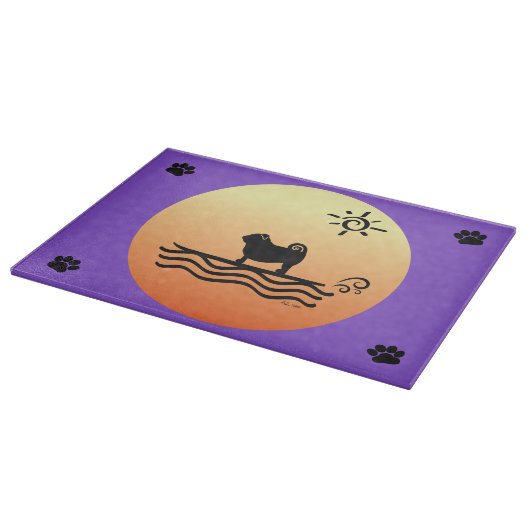 Surf voor insectendop snijplank (Hoek)