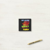 Surf Wake Lake Boat Post-it® Notes (Op bureau)