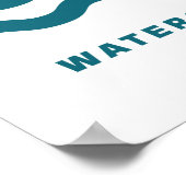 Surf Watergate Bay in Cornwall Poster (Hoek)
