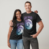 Surf Wave Chaser in actie T-shirt (Unisex)