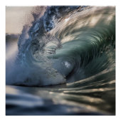 Surf Wave Ocean Perfect Poster (Voorkant)