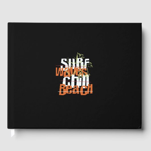 surf waves chin beach gastenboek (Voorkant)