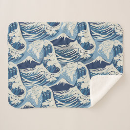  Surf Waves Sherpa Deken