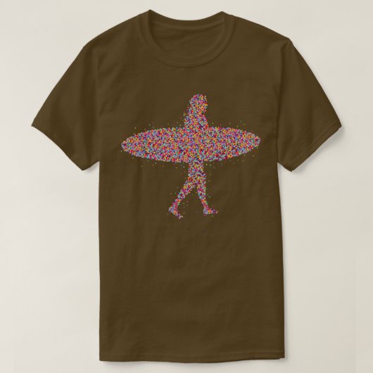 Surf Windsurfen Wakeboard T-shirt (Design voorkant)