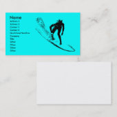 Surf Winkelkaart voor bedrijven Visitekaartje (Voorkant / Achterkant)