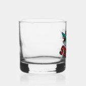 Surf with the shark whisky glas (Rechts)
