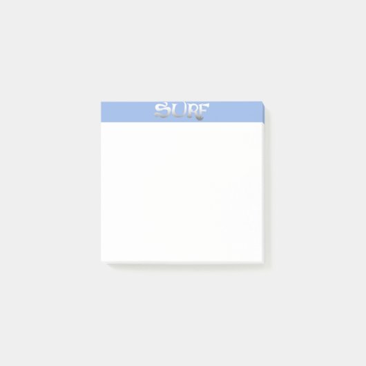 Surf witte notitieblokken post-it® notes (Voorkant)