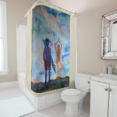 Surf Yoga Douchegordijn (In situ)