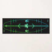 Surf Yoga Mat van Yeowga (Voorkant (horizontaal))