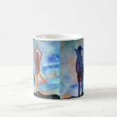 Surf Yoga Romantic Painting White Mok (Center)