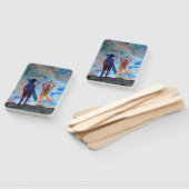 Surf Yoga Summer Hand Fans Handwaaier (Niet-gemonteerd)
