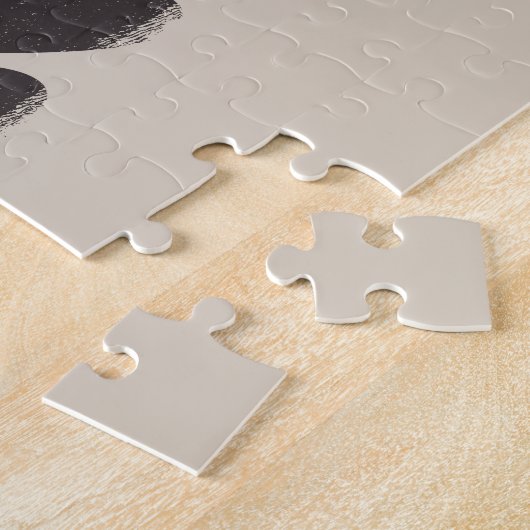 Surf Zand Zonsondergangen Beach Life Palm Tree Legpuzzel (Zijkant)