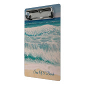 Surf Zee Zon strand Mini Klembord (Angled2)