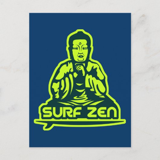 Surf Zen Briefkaart (Voorkant)