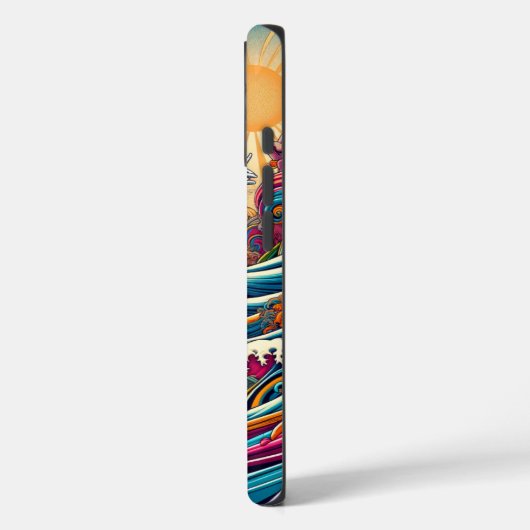 Surf Zen Case-Mate iPhone Case (Achterkant / Links)