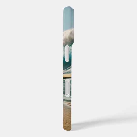 Surf zomer Case-Mate iPhone case (Achterkant / Rechts)