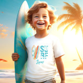 Surf Zomer Strand Jongen Aangepaste Naam Kinder Shirts