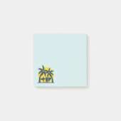 Surf zon- en palmbomen koel surf post-it® notes (Voorkant)