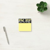 Surf zwart geel notitie pads post-it® notes (Kantoor)